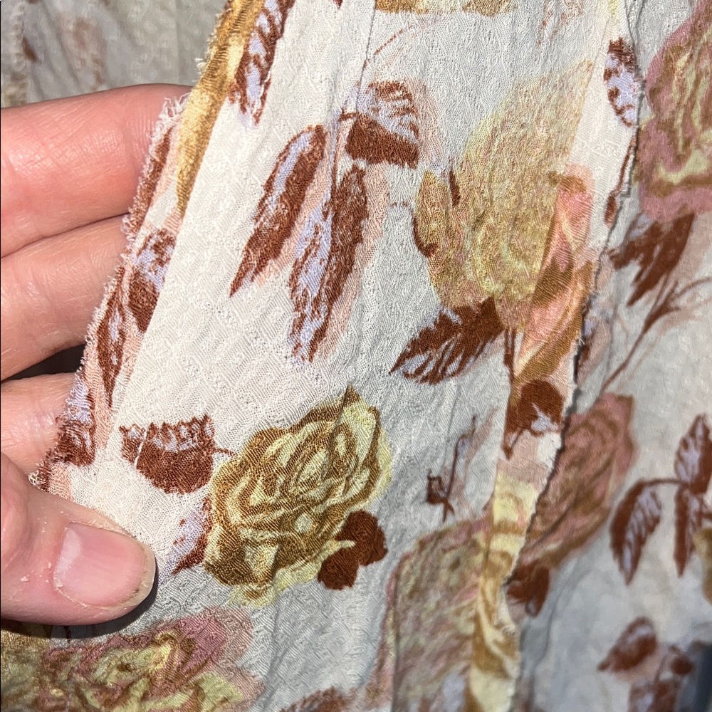 Intimately Free People Floral Print Bodysuit XS - Picture 6 of 10